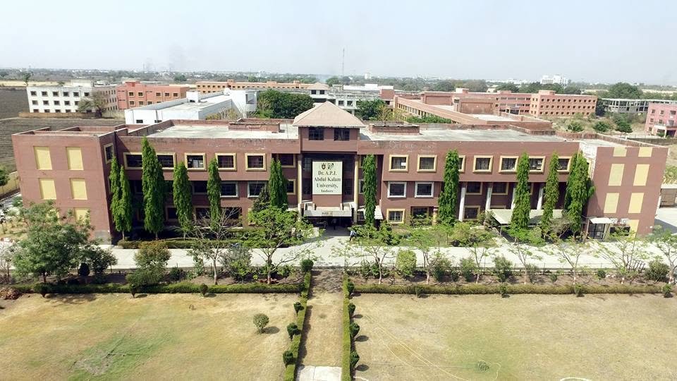Aerial view of campus